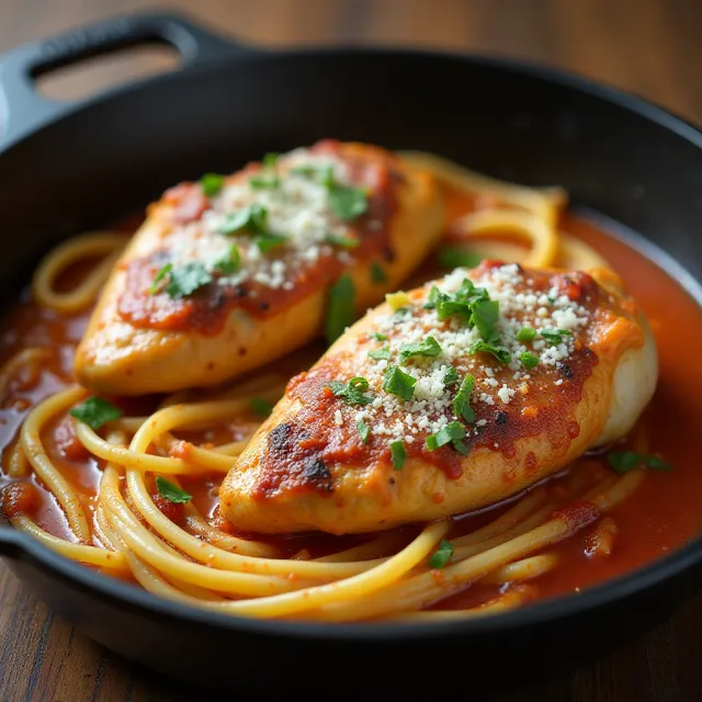 Spicy Chicken Marsala