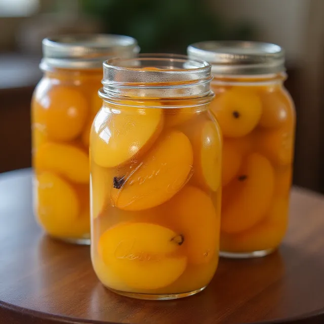 Nana's Southern Pickled Peaches