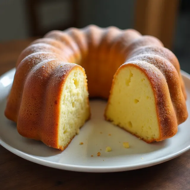 Easy Cream Cheese Pound Cake