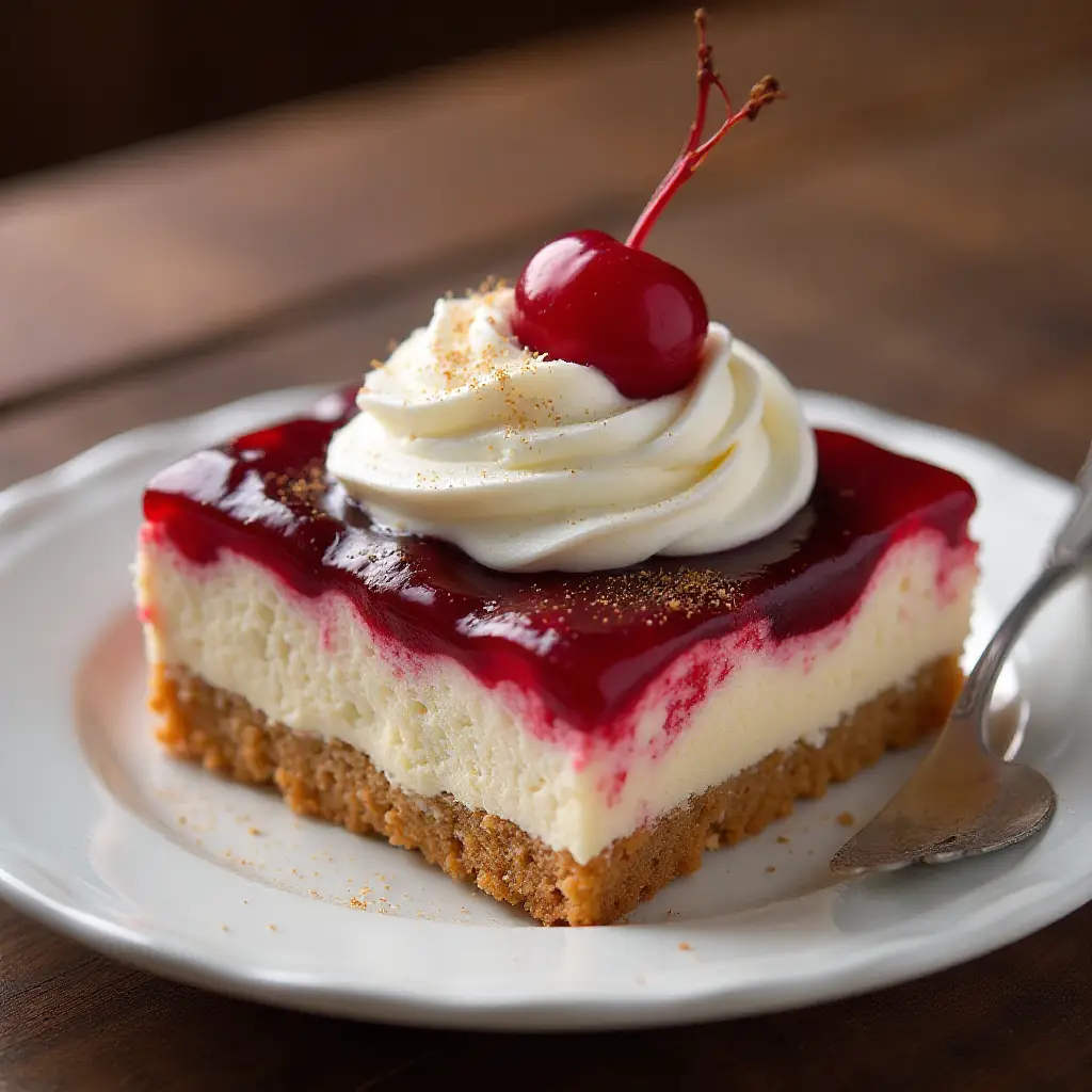 Cherry Pretzel Dessert