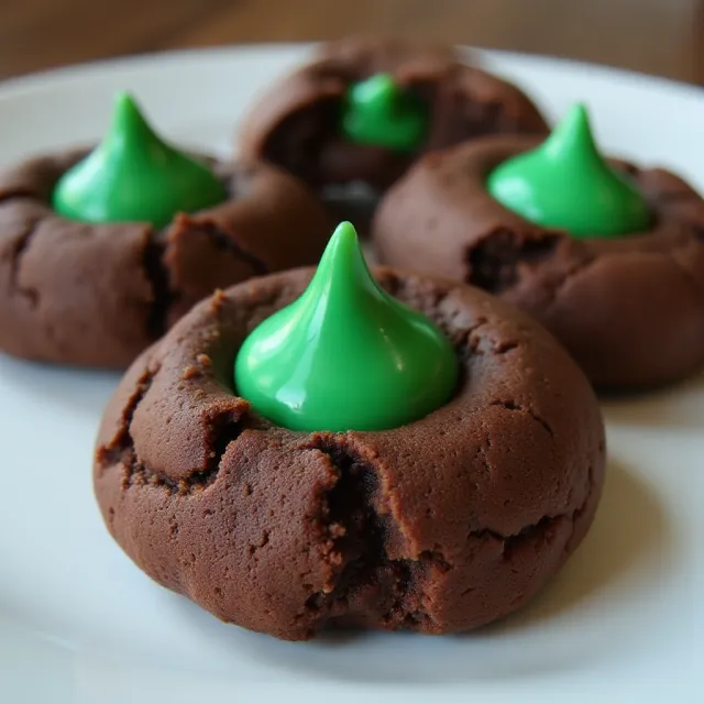 Chocolate Mint Candies Cookies
