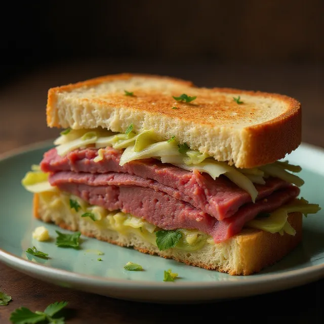 Saint Paddy's Irish Sandwich