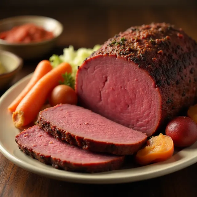 Spicy and Tender Corned Beef