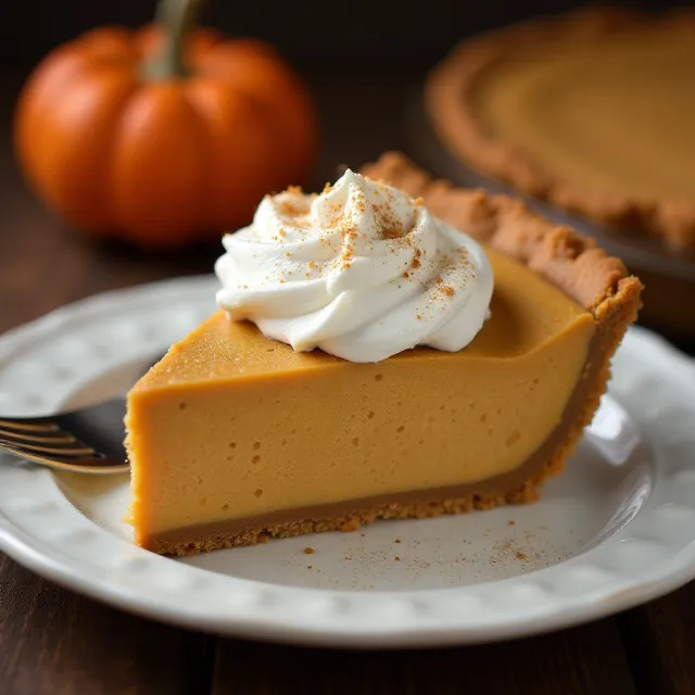 Double Layer Pumpkin Pie