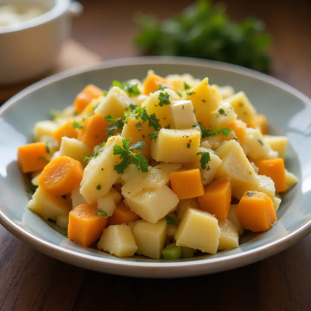 Sweet Potato Potato Salad