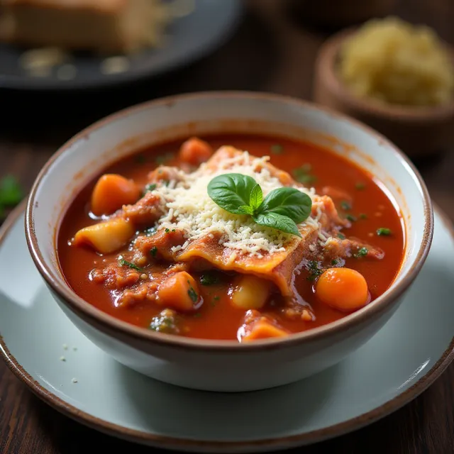 Instant Pot Lasagna Soup