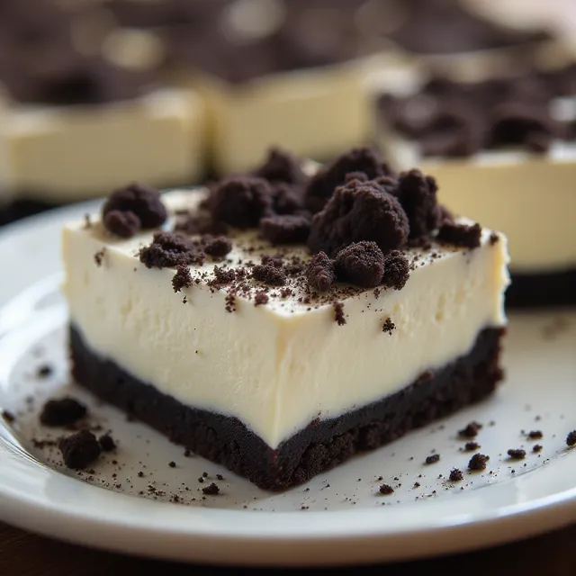 Oreo Cheesecake Bars