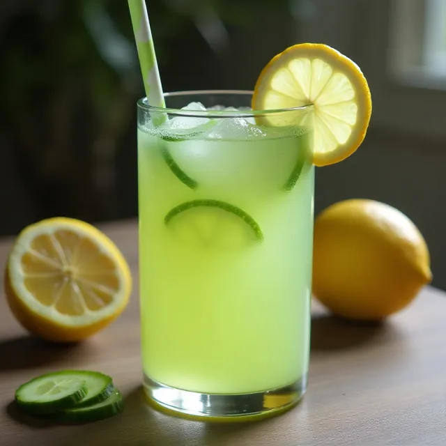 Refreshing Cucumber Lemonade