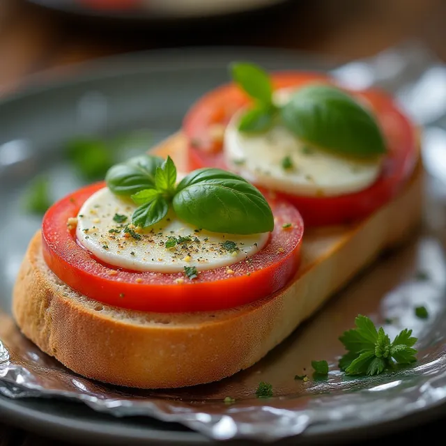 Caprese Grilled Bread