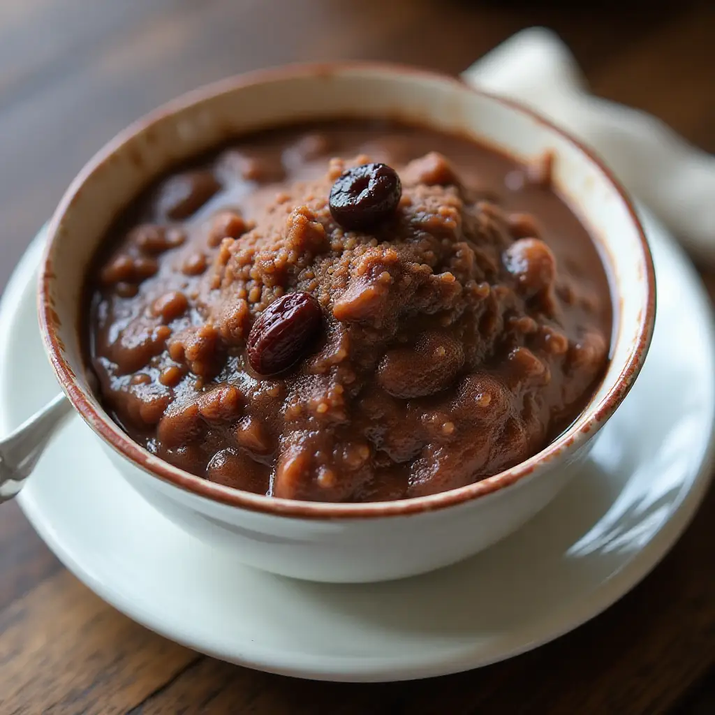 Chocolate Rice Pudding