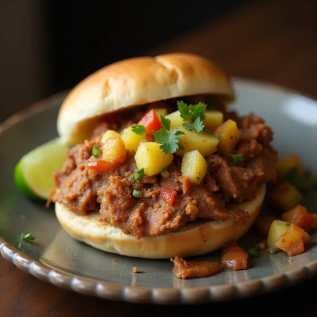 Pineapple Pulled Pork Al Pastor