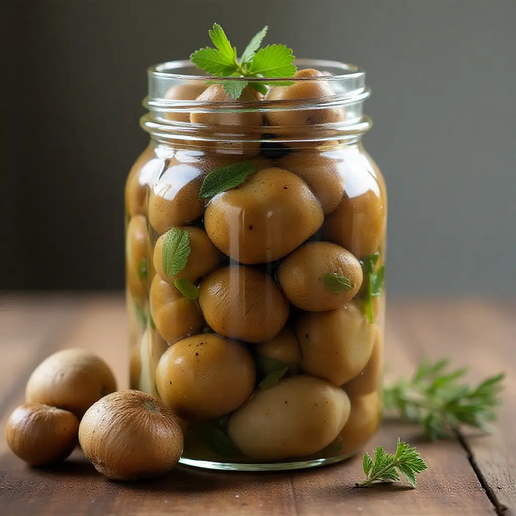 Marinated Mushrooms for Antipasto