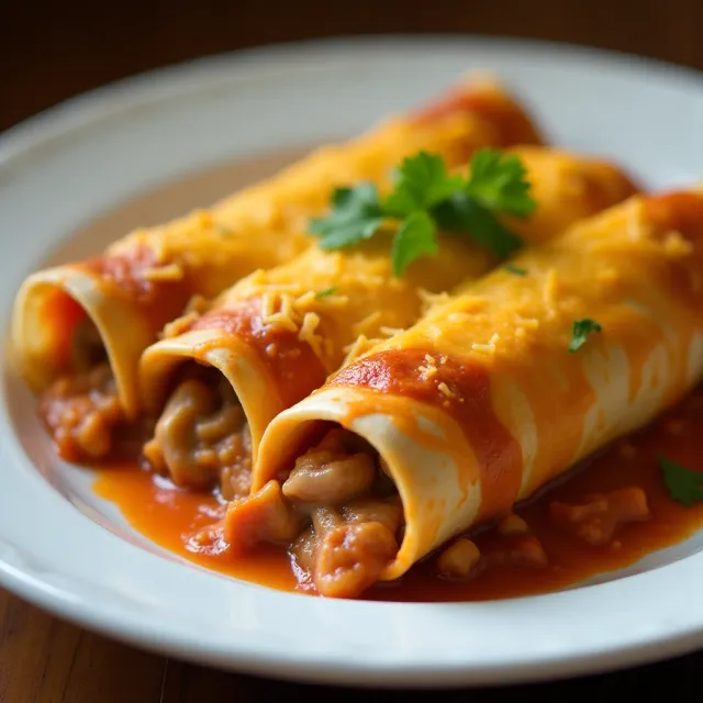 Pork Enchiladas
