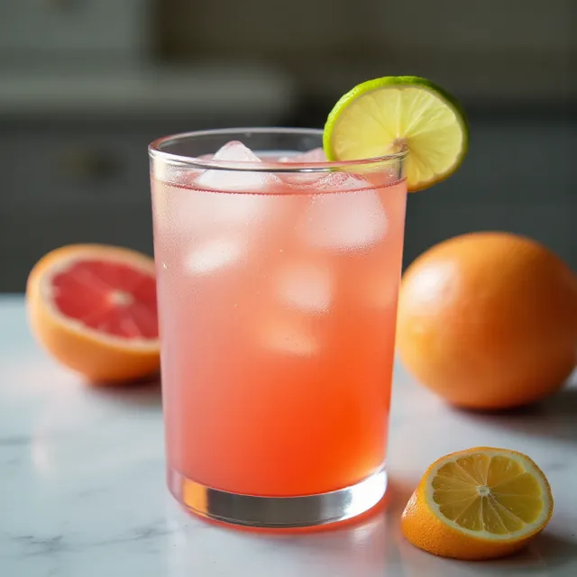 Salted Grapefruit Fizz