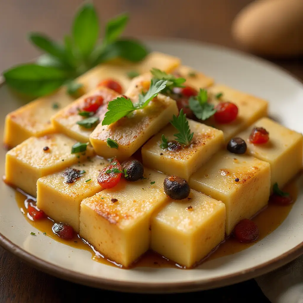 Mediterranean Marinated Cheese