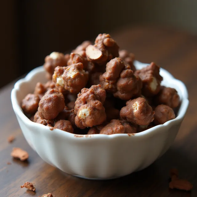Chocolate Almond Popcorn