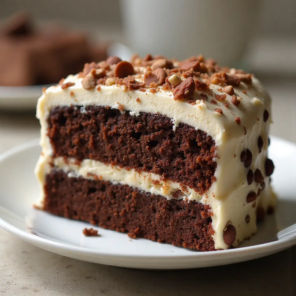 Chocolate Candy Bar Cake