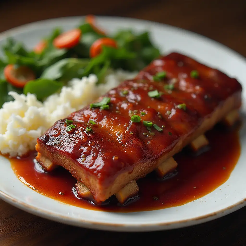 Slow-Cooker Barbecue Ribs