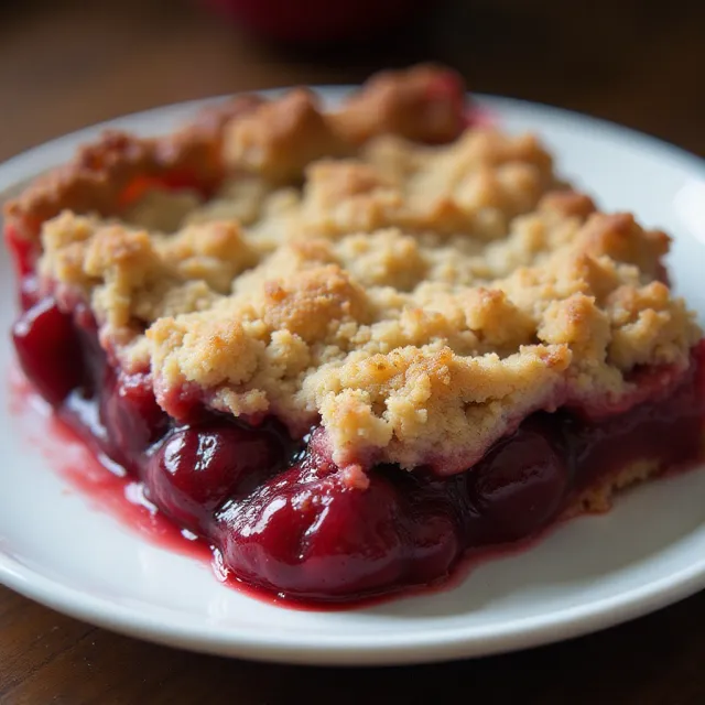 Cherry Crumble