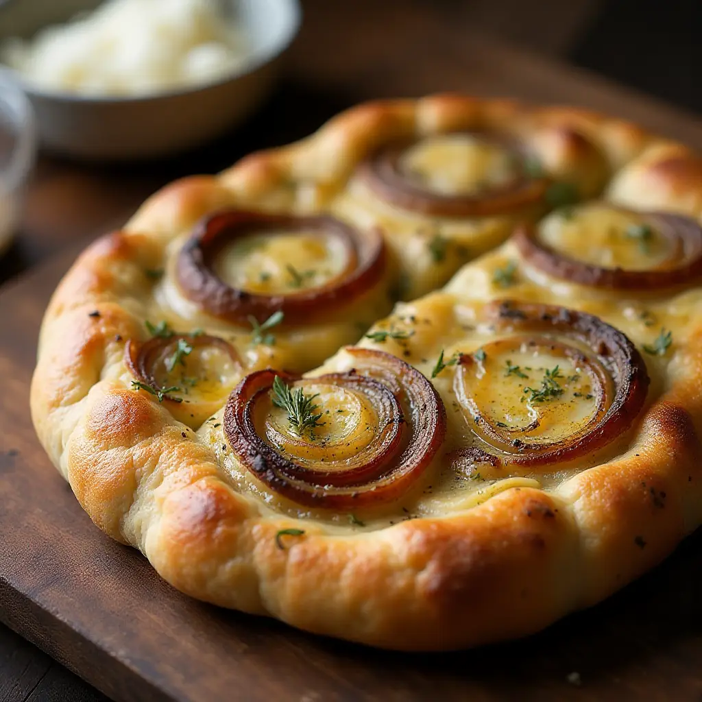 French Onion Soup Focaccia