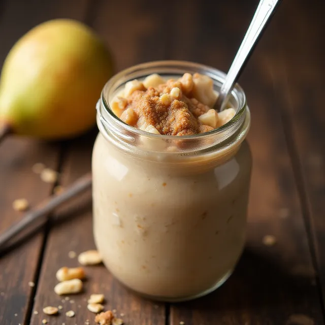 Overnight Caramel Gingerbread Oats