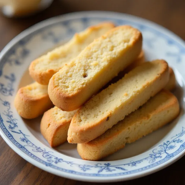 Crunchy Almond Biscotti