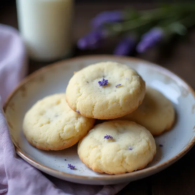 The Best Lavender Sugar Cookies Ever