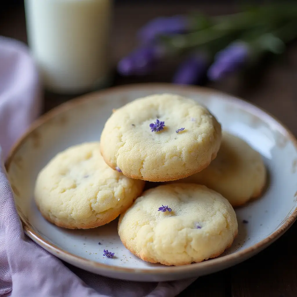 The Best Lavender Sugar Cookies Ever