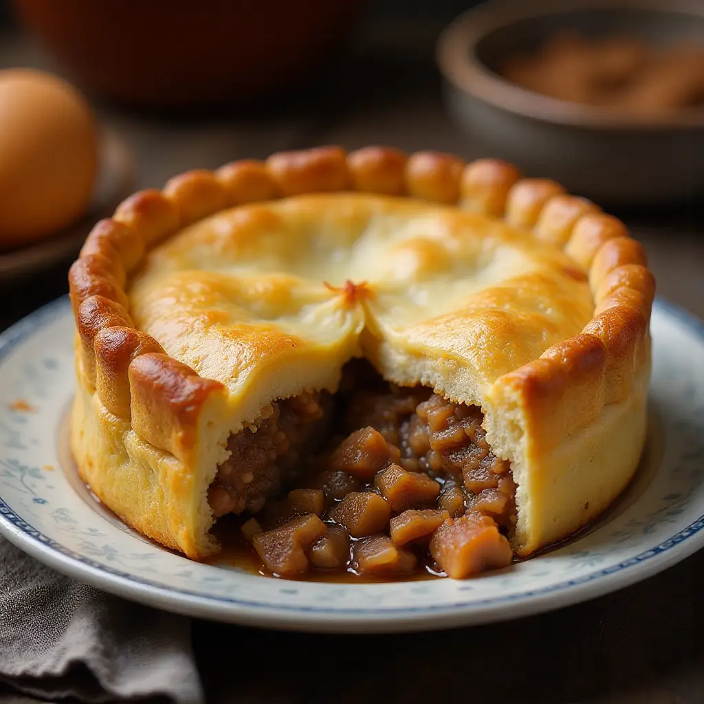 Tourtière (French Canadian Meat Pie)