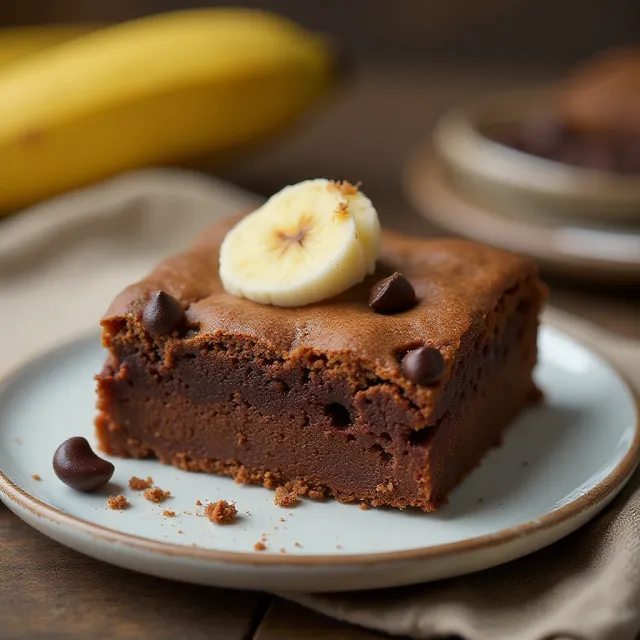 Easy Banana Brownies