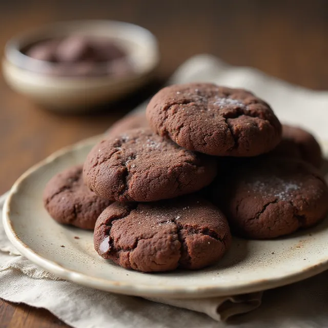 Chocolate-Gingerbread Cookies