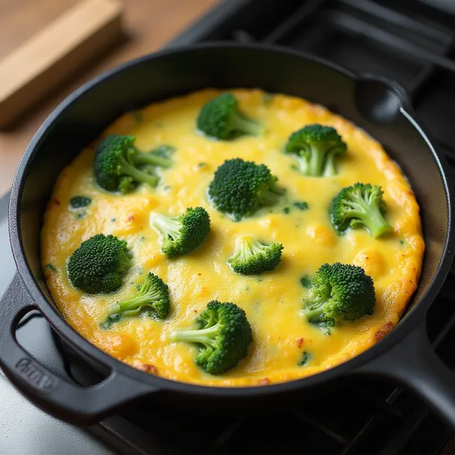 Easy Broccoli Frittata