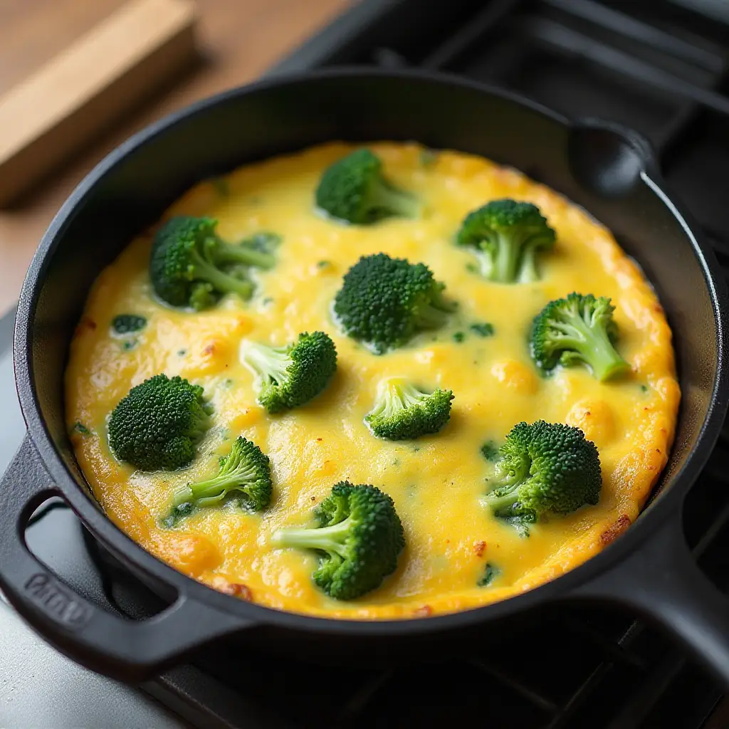 Easy Broccoli Frittata