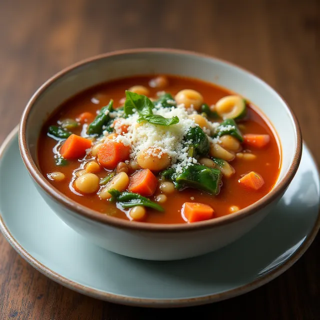 Jamie's Minestrone Soup