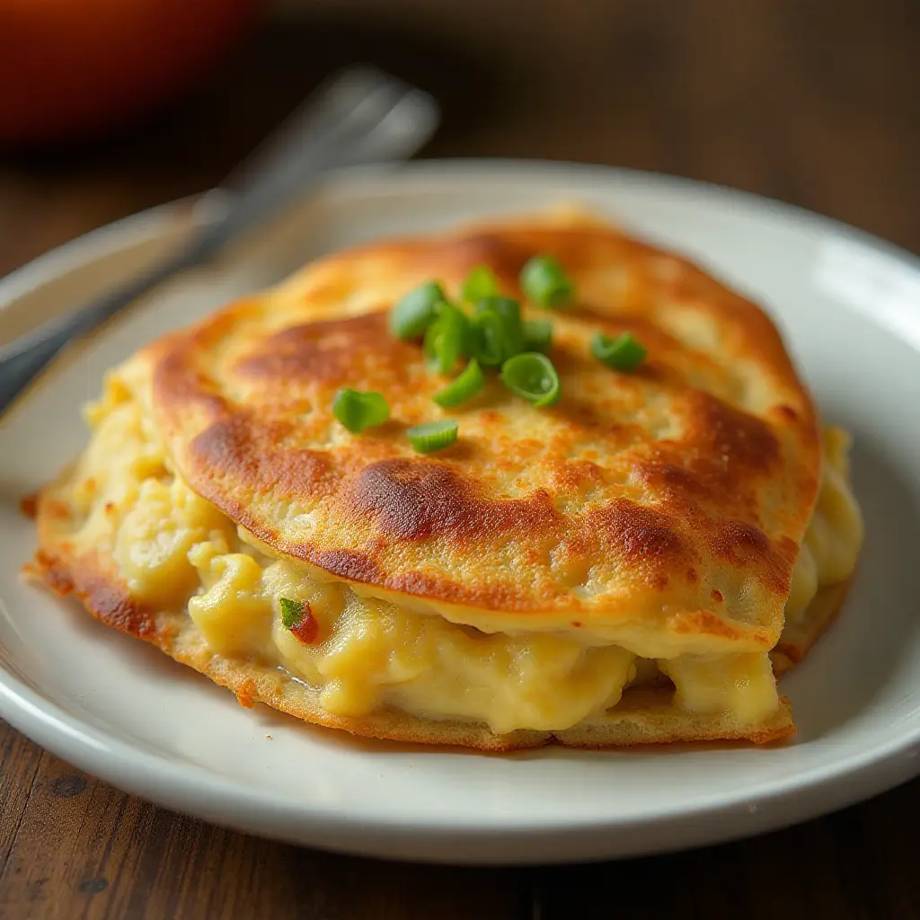 Mashed Potato Quesadilla