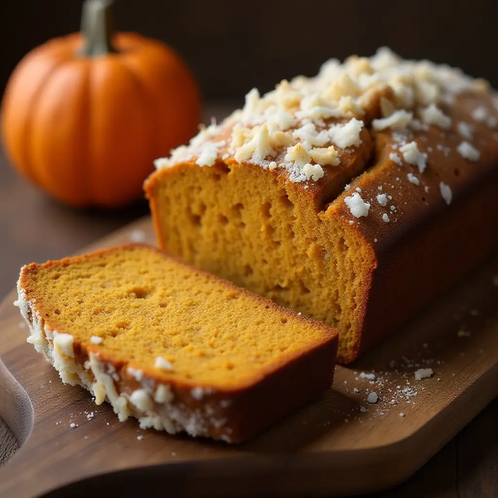 Pumpkin Coconut Bread