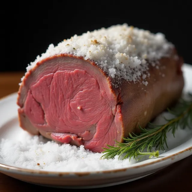 Kosher Salt Encrusted Prime Rib Roast