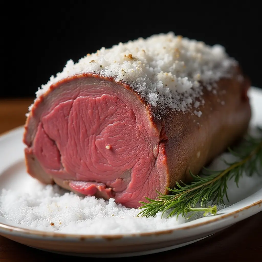 Kosher Salt Encrusted Prime Rib Roast