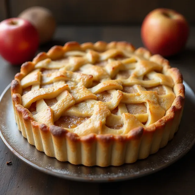 Appeltaart (Dutch Apple Tart)