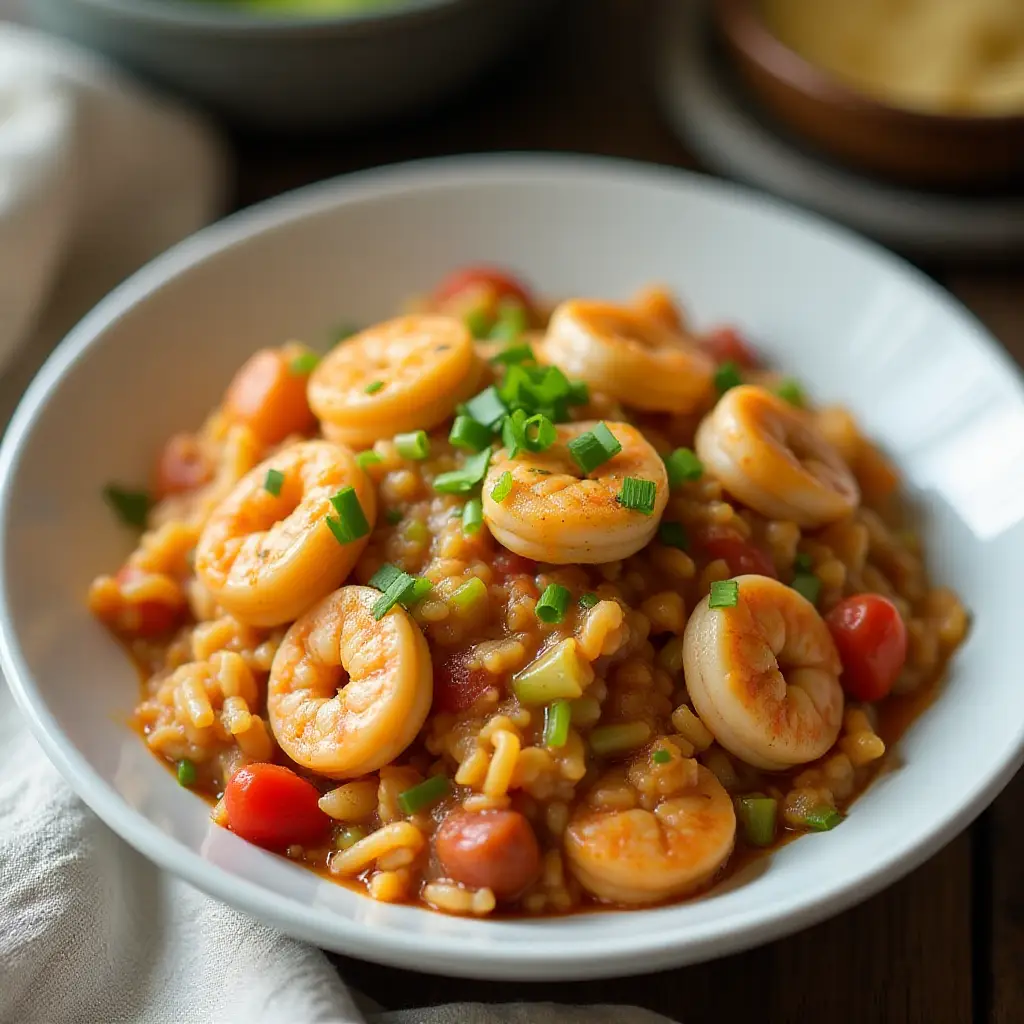 Instant Pot Jambalaya with Shrimp and Chicken
