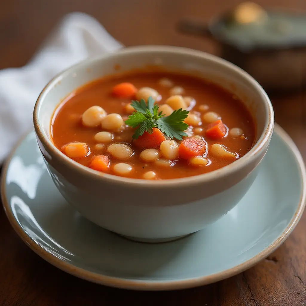 Instant Pot Navy Bean and Ham Soup