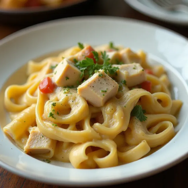 Easy Chicken Alfredo