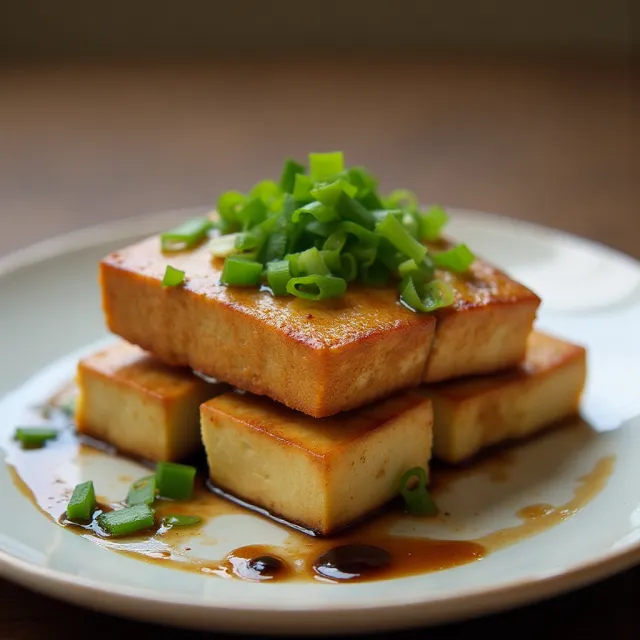 Simple Pan-Fried Tofu