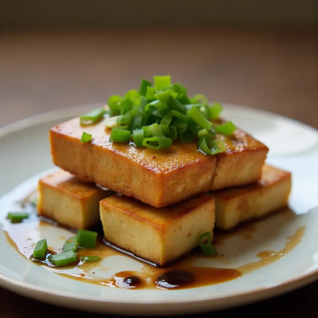 Simple Pan-Fried Tofu
