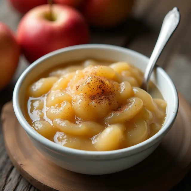No Cook Applesauce