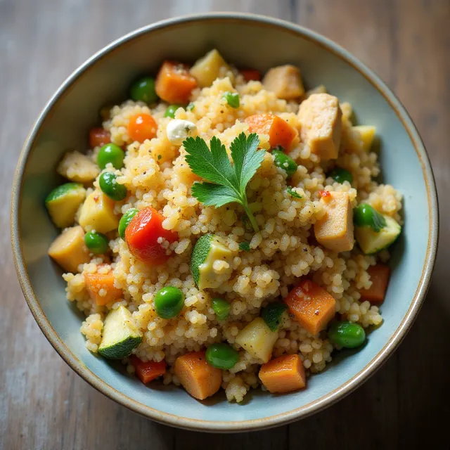 Quick Chicken Couscous