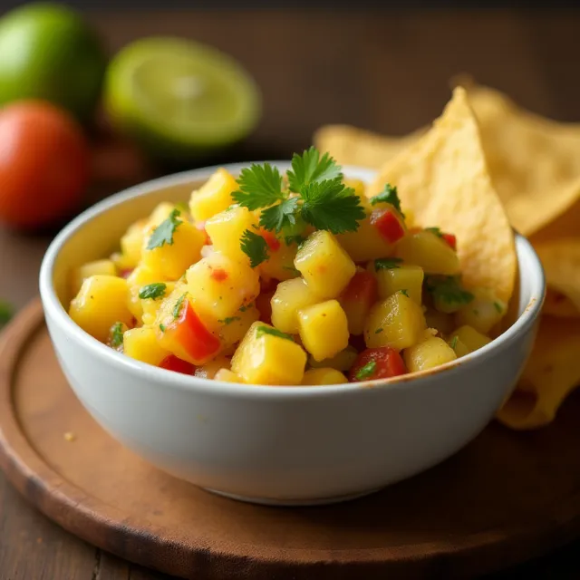 Fresh Pineapple Salsa