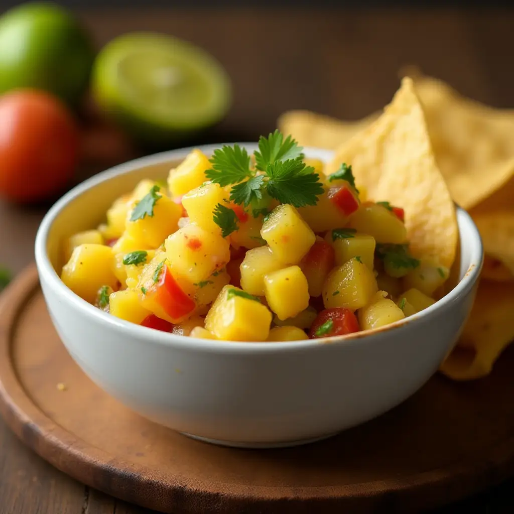 Fresh Pineapple Salsa