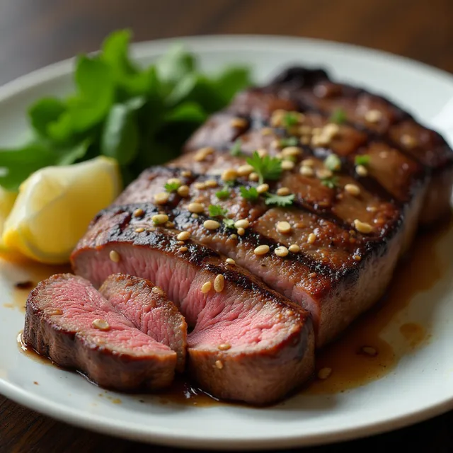 Grilled Sesame Steak