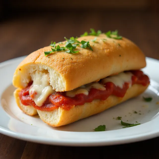 Stuffed Chicken Parmesan Sub
